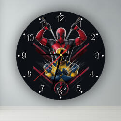  Deadpool and Wolverine kör alakú falióra