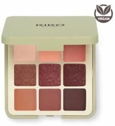 KIKO Paleta Farduri Pleoape, Kiko Milano, Green Me, 102 Feisty Saffron, Vegan, 9 Culori (VES3009)