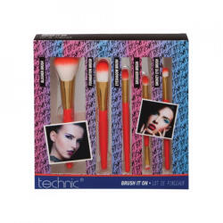 Technic Set 5 pensule machiaj Technic Brush It On (TS0791)