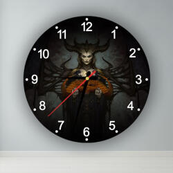  Diablo IV. dark Lilith kör alakú falióra