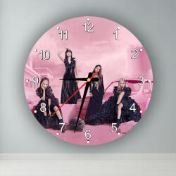  BlackPink Csajok kör alakú falióra