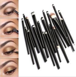 Makeup Set 20 pensule machiaj Black, Husa depozitare inclusa (CS0265)