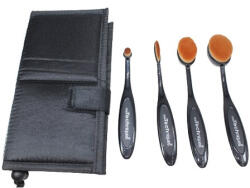 Real Techniques Set 4 pensule, Real Techniques, Bold Metals, Husa inclusa (VES0344)