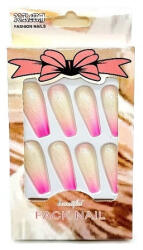 Fashion Nail Set 12 Unghii False Degrade, Fashion Nail, 04 (VES2043)