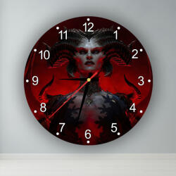  Diablo IV. Lilith portré kör alakú falióra