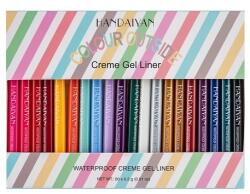 Handaiyan Set 20 creioane de ochi rezistente, Handaiyan, Colour Outside, Waterproof, A (VES2948)