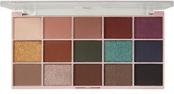 Sunkissed Paleta fard de ochi, Sunkissed, Desert Dusk, 15 culori (VES1450)