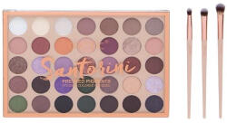 Technic Set Machiaj, Paleta 35 Farduri si 3 Pensule Aplicare, Technic, Santorini, Vegan (VES2603)