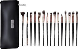 SensoPro Set 15 pensule machiaj Senso Pro Milano Black Rose Gold + Borseta (TS1028)