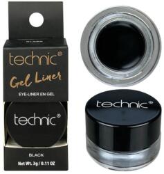 Technic Tus de Ochi Gel, Technic, Gel Pot Liner Eyeliner, Negru, 3 g (VES2985)