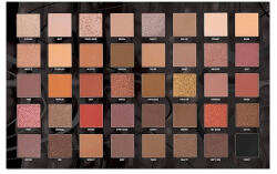 W7 Paleta farduri de pleoape, W7, Warm Up, The Hottest Nudes, 40 culori (VES1501)