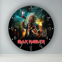  Iron Maiden - Run For Your Lives kör alakú falióra