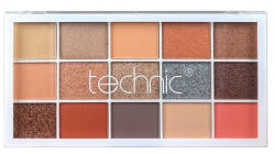 Technic Paleta fard de pleoape, Technic, Pressed Pigment, Y2K, 15 culori (VES1404)