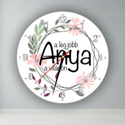 A+ legjobb Anya kör alakú falióra