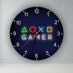  Playstation gamer kör alakú falióra