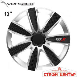 Versaco Тасове за джанти 13'' Versaco Carbon GTX - Black/Silver (56312) - steficenter