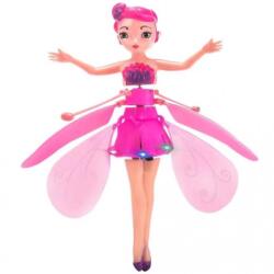  Papusa Pixie zburatoare, cu aripi, USB, ABS, 6 ani+, Roz Papusa