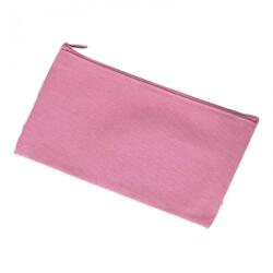  Penar cu fermoar, geanta cosmetice, roz, 21x11 cm Penar