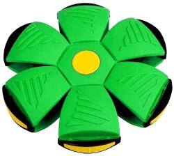  Minge Turtita de Jucarie, Lumini, Model OZN, Verde, Pentru Copii, 23 cm