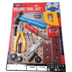  Trusa Constructor cu 15 Piese Pentru Copii, Diferite Accesorii, Plastic, Multicolor