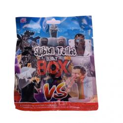  Plic Skibidi Toilet Beat Box, cu Figurina si Cartonase Surpriza, 9 cm Figurina