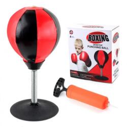  Set Minge de Boxing cu Ventuza si Manusa, 35 cm Inaltime Sac de box