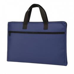  Geanta documente din material textil 38x28 cm cu fermoar si maner