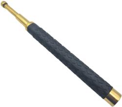  Baston Telescopic Auriu, Husa Material Textil, 64 cm, Negru