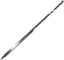  Tepusa Pentru Frigarui cu Inel, 60 cm, Metal, Argintiu