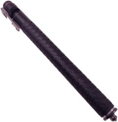  Baston Telescopic Automat, Otel, Husa, Spart Geam, Maner Anti Alunecare, 50 cm, Negru