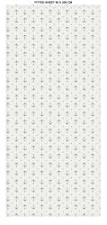 SEA-CLUB Pamut lepedő horgony motívummal - 90 x 200 cm (S-3673)