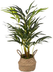 Atmosphera Créateur d'intérieur Planta artificiala palmier Atmosphera cu ghiveci natural, 80 cm, verde (JJ-189129)