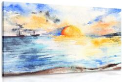 Dovido Kép naplemente a tengernél - 30x20