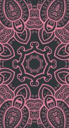Dovido Öntapadó tapéta Mandala indiai motivummal rószaszín változat - 147x270