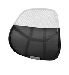  Suport lombar ergonomic bej pentru scaun auto si birou, cu plasa elastica (230925-6)