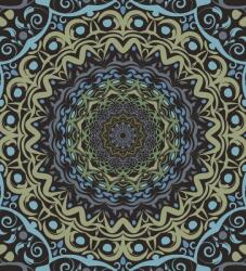Dovido Öntapadó tapéta Mandala nap mintával lila árnyalatban - 245x270