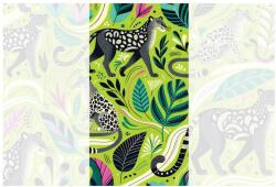 Dovido Öntapadó tapéta leopárdok a trópusi dzsungelben - 147x270