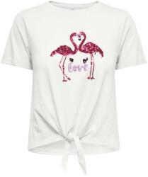 ONLY Тениска onldora s/s knot fold-up top jrs (153466784993583)