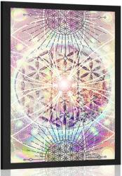 Dovido Poszter Mandala érdekes kivitelben - 60x90 black