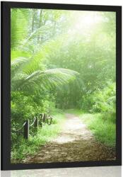 Dovido Poszter út a Seychelle-szigeteken - 30x45 black