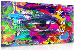Dovido Kép emberi szem pop art stílusban - 60x40
