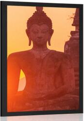 Dovido Poszter Buddha kövek közelében - 60x90 white