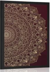 Dovido Poszter dísz Mandala része - 30x45 black