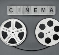Dovido Fotótapéta filmszalag fekete fehérben - 294x270