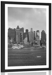 Dovido Posztrer paszportuval New York fekete fehérben - 60x90 no frame