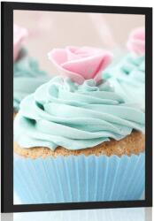 Dovido Poszter színes édes cupcakes - 30x45 black