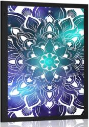 Dovido Poszter modern Mandala keleti mintával - 60x90 white