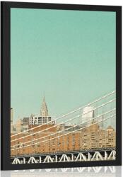Dovido Poszter felhőkarcolók New Yorkban - 40x60 black