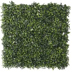 Sersimo Panou decorativ artificial buxus 50x50 cm pentru perete sau gard (ZIE-5929)