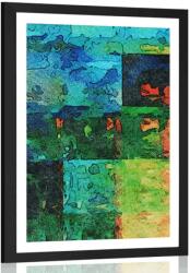 Dovido Poszter paszportuval modern képzőművészet - 30x45 black